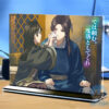 Khung ảnh Mica trong suốt Kích thước A4,A5 In hình Anime Manga Light Novel Dược sư Tự Sự đế lùa màu đen-2D Tộc