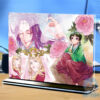 Khung ảnh Mica trong suốt Kích thước A4,A5 In hình Anime Manga Light Novel Dược sư Tự Sự đế lùa màu đen-2D Tộc