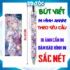 Bút viết In hình Anime theo yêu cầu - Hình in sắc nét - Bút Gel ngòi 0.5mm by 2D Tộc Shop