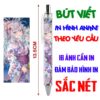 Bút viết In hình Anime theo yêu cầu - Hình in sắc nét - Bút Gel ngòi 0.5mm by 2D Tộc Shop
