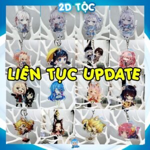 Móc Khóa Mica In 2 Mặt Sắc Nét Anime Manga Light Novel Tổng Hợp (ARYA-SAN BÀN BÊN THI THOẢNG LẠI THẢ THÍNH TÔI,...)