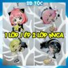 Móc Khóa Mica Trong suốt In 2 Mặt Sắc Nét Anime Manga Game Light Novel Tổng hợp (2) - Phụ Kiện Anime By 2D Tộc Shop