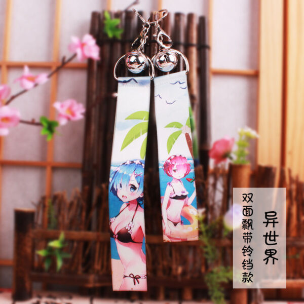 Móc Khóa Dây Chuông Siêu To Anime Manga Tổng hợp (1) Móc khóa dây vải Móc khóa vải – 2D Tộc Shop