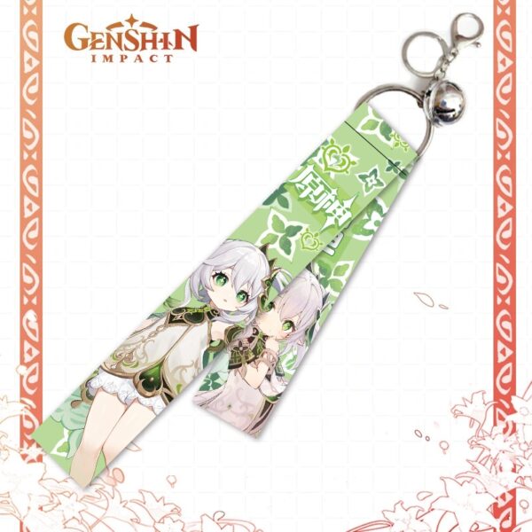 Móc Khóa Dây Chuông Siêu To Game Genshin Impact set (2) Móc khóa dây vải Móc khóa vải – 2D Tộc Shop
