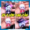 Móc Khóa In Sắc Nét 2 Mặt Ép 2 Lớp mica cao cấp Anime Manga Light Novel Hành trình của Elaina Majo no Tabitabi 2D Tộc