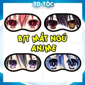 Bịt mắt ngủ Anime Manga Date A Live – Phụ Kiện Anime By 2D Tộc Shop