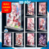 shopee-21579743939-1 Khung ảnh Mica trong suốt Kích thước A4,A5 In hình Yae Miko Game Genshin Impact (1) đế lùa dày trong suốt