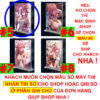 shopee-21579743939-3 Khung ảnh Mica trong suốt Kích thước A4,A5 In hình Yae Miko Game Genshin Impact (1) đế lùa dày trong suốt