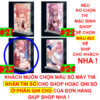 shopee-21579743939-6 Khung ảnh Mica trong suốt Kích thước A4,A5 In hình Yae Miko Game Genshin Impact (1) đế lùa dày trong suốt