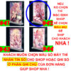 shopee-21579743939-9 Khung ảnh Mica trong suốt Kích thước A4,A5 In hình Yae Miko Game Genshin Impact (1) đế lùa dày trong suốt