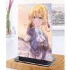 Khung ảnh Mica trong suốt Kích thước A4,A5 In hình Anime Manga Light Novel Violet Evergarden (1) đế lùa màu đen
