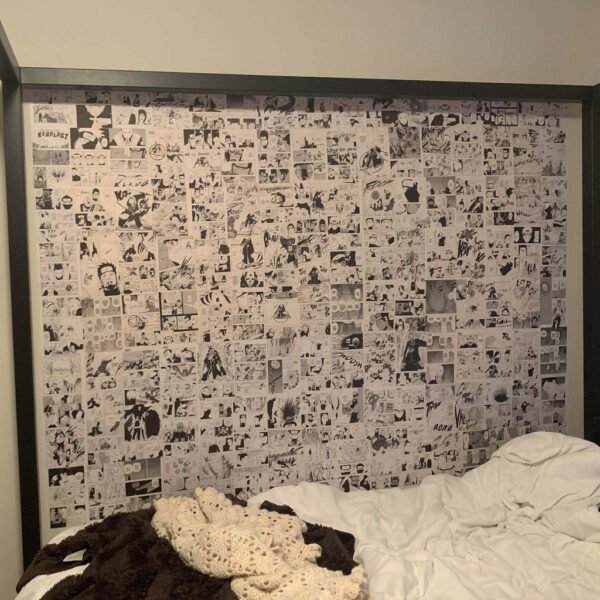(IN THEO YÊU CẦU) 100 Tờ Tranh dán tường poster manga decor góc học tập làm việc by 2D Tộc Shop