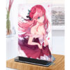 Khung ảnh Mica trong suốt Kích thước A4,A5 In hình Nakano Nino (1) Anime Nhà Có 5 Nàng Dâu đế lùa màu đen