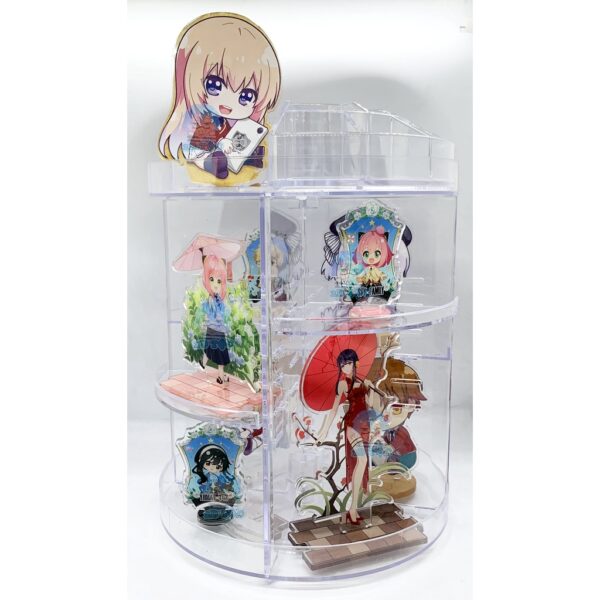 Cây trưng bày standee, treo móc khóa Anime trong suốt nhiều mẫu khác nhau - Phụ kiện Anime by 2D Tộc Shop