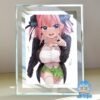 Khung kính Nakano Nino (1) Anime Manga NHÀ CÓ 5 NÀNG DÂU - để bàn by 2D Tộc Shop