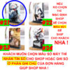 Khung ảnh Mica trong suốt Kích thước A4,A5 In hình Anime Manga Light Novel Thám tử đã chết (1) đế lùa màu đen