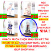 Khung ảnh Mica trong suốt Kích thước A4,A5 In hình Anime Manga Light Novel Thám tử đã chết (1) đế lùa màu đen