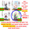 Khung ảnh Mica trong suốt Kích thước A4,A5 In hình Anime Manga Light Novel Thám tử đã chết (1) đế lùa màu đen