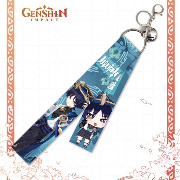 Móc Khóa Dây Chuông Siêu To Game Genshin Impact set (2) Móc khóa dây vải Móc khóa vải – 2D Tộc Shop