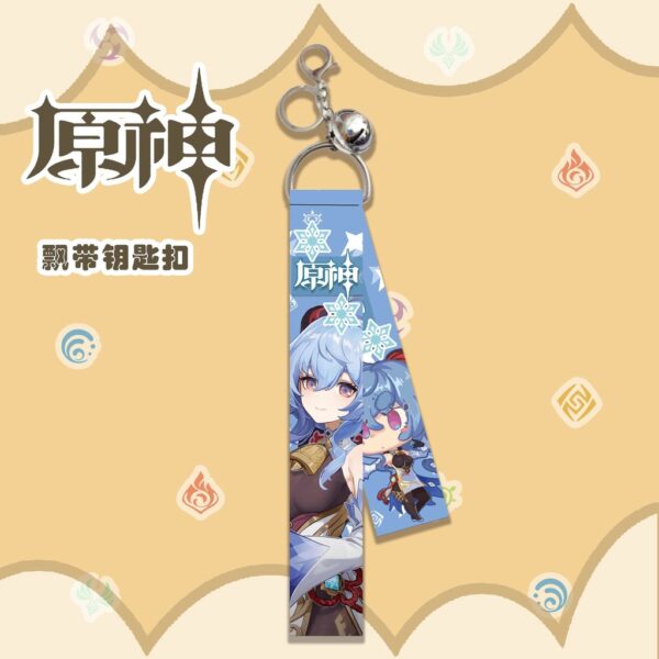 Móc Khóa Dây Chuông Siêu To Game Genshin Impact set (2) Móc khóa dây vải Móc khóa vải – 2D Tộc Shop