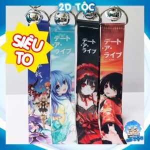 Móc Khóa Dây Chuông Siêu To Anime Manga Date A Live Móc khóa dây vải Móc khóa vải – 2D Tộc Shop