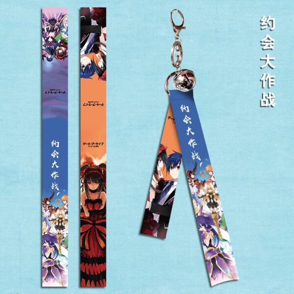 Móc Khóa Dây Chuông Siêu To Anime Manga Date A Live Móc khóa dây vải Móc khóa vải – 2D Tộc Shop