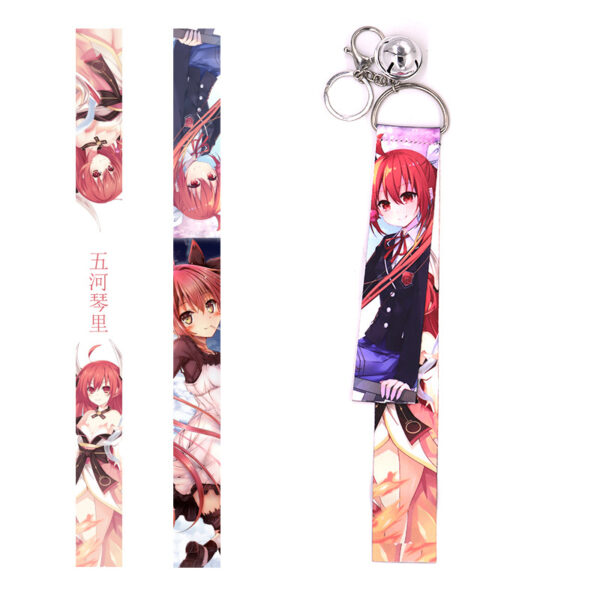 Móc Khóa Dây Chuông Siêu To Anime Manga Date A Live Móc khóa dây vải Móc khóa vải – 2D Tộc Shop