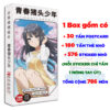 shopee-22139490973-3 Hộp ảnh 521-1660 cái Postcard LOMO Sticker Anime Manga Light Novel Hội chứng tuổi thanh xuân Seishun Buta - 2D Tộc Yarou