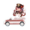 Mô hình Standee Mica Acrylic nhân vật Game Genshin Impact phiên bản ô tô mui trần có bánh xe chạy được – 2D Tộc Shop