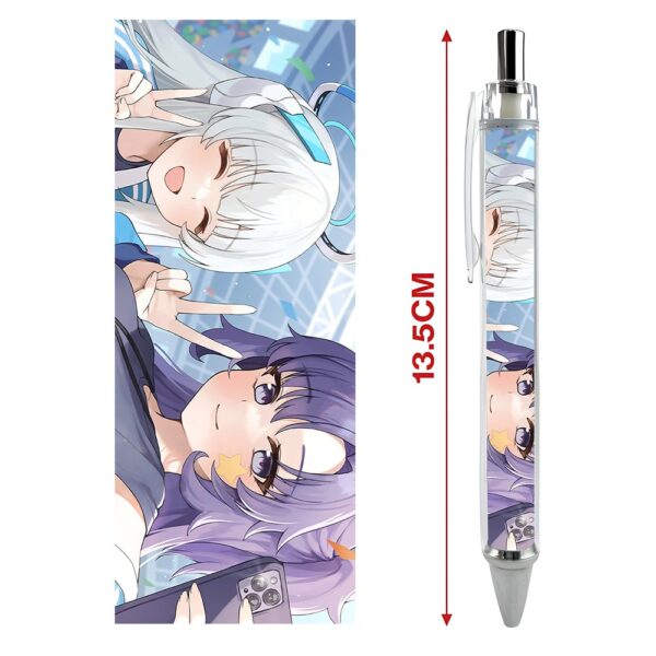 Bút viết In hình Tổng Hợp Game Blue Archive - Hình in sắc nét - Bút Gel ngòi 0.5mm by 2D Tộc Shop