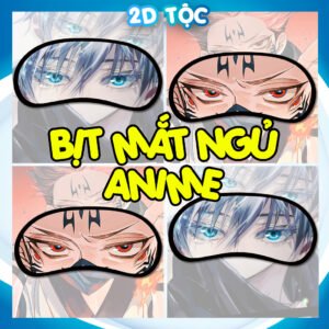 Bịt mắt ngủ Anime Manga Jujutsu Kaisen Chú Thuật Hồi Chiến – Phụ Kiện Anime By 2D Tộc Shop