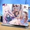 Khung ảnh Mica trong suốt Kích thước A4,A5 In hình Anime Manga Light Novel Tổng Hợp Blue Archive (2) đế đen - 2D Tộc
