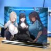 Khung ảnh Mica trong suốt Kích thước A4,A5 In hình Anime Manga Light Novel Tổng Hợp Blue Archive (2) đế đen - 2D Tộc