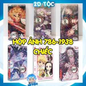 Hộp ảnh 786-1938 cái Postcard LOMO Sticker Anime Manga Light Novel Thanh gươm diệt quỷ Kimetsu no Yaiba - 2D Tộc Shop
