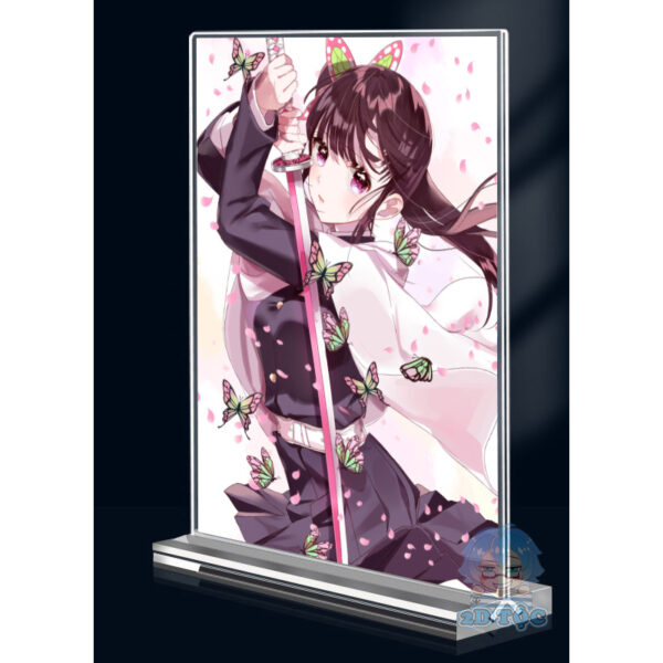 Khung ảnh Mica trong suốt Kích thước A4,A5 In hình Kanao Tsuyuri (1) Anime Manga Kimetsu no Yaiba đế lùa dày trong suốt