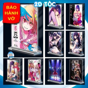 shopee-22267749351-1 Khung ảnh Mica trong suốt Kích thước A4,A5 In hình Anime Manga Light Novel Oshi no Ko đế lùa dày trong suốt