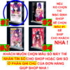 shopee-22267749351-2 Khung ảnh Mica trong suốt Kích thước A4,A5 In hình Anime Manga Light Novel Oshi no Ko đế lùa dày trong suốt