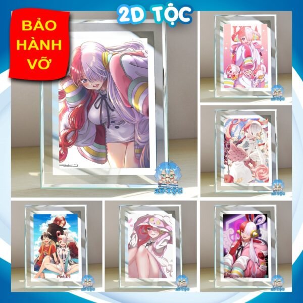 Khung Kính Uta (1) Anime Manga Anime Manga One Piece  - Để Bàn by 2D Tộc Shop