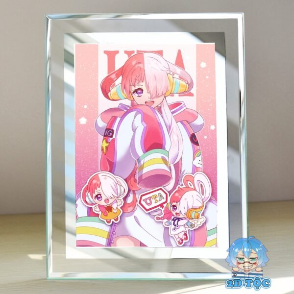 Khung Kính Uta (1) Anime Manga Anime Manga One Piece  - Để Bàn by 2D Tộc Shop