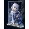 Khung ảnh Mica trong suốt Kích thước A4,A5 In hình Anime Manga Light Novel Gawr Gura Hololive (1) đế lùa dày trong suốt