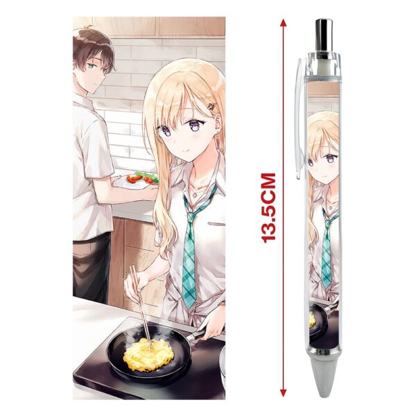 Bút viết In hình Anime Manga Light Novel Sống Cùng Em Kế Gimai Seikatsu- Hình in sắc nét - Bút Gel ngòi 0.5mm by 2D Tộc