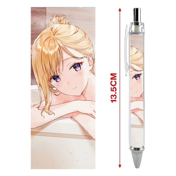 Bút viết In hình Anime Manga Light Novel Sống Cùng Em Kế Gimai Seikatsu- Hình in sắc nét - Bút Gel ngòi 0.5mm by 2D Tộc