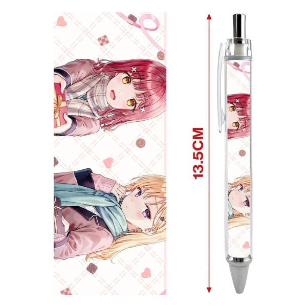 Bút viết In hình Anime Manga Light Novel Sống Cùng Em Kế Gimai Seikatsu- Hình in sắc nét - Bút Gel ngòi 0.5mm by 2D Tộc