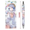 Bút viết In hình Kamisato Ayaka Game Genshin Impact  - Hình in sắc nét - Bút Gel ngòi 0.5mm by 2D Tộc Shop