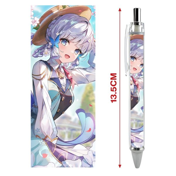 Bút viết In hình Kamisato Ayaka Game Genshin Impact  - Hình in sắc nét - Bút Gel ngòi 0.5mm by 2D Tộc Shop