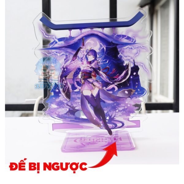 [Loại đặc biệt] Mô hình Standee Mica Acrylic Game Genshin Impact 2 miếng cắm background và nhân vật – 2D Tộc Shop