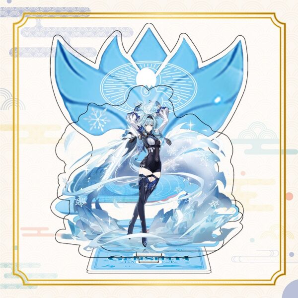 [Loại đặc biệt] Mô hình Standee Mica Acrylic Game Genshin Impact 2 miếng cắm background và nhân vật – 2D Tộc Shop