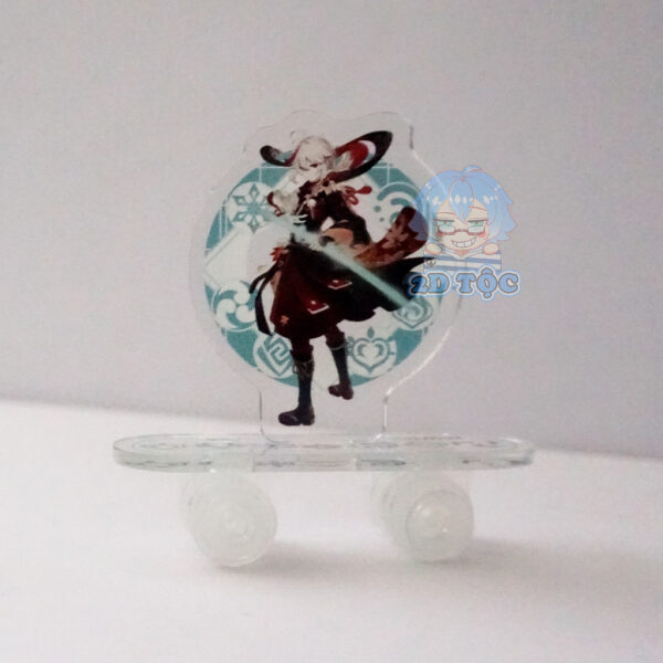 Mô hình Standee Mica Acrylic ván trượt có bánh xe Game Genshin Impact  – Tượng Mica Anime by 2D Tộc Shop