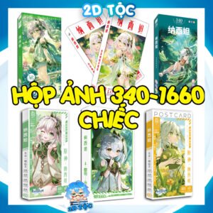 Hộp ảnh 340-1660 cái Postcard LOMO Sticker Nahida Game Genshin Impact - Hộp ảnh LOMO 2D Tộc Shop