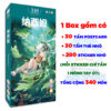 Hộp ảnh 340-1660 cái Postcard LOMO Sticker Nahida Game Genshin Impact - Hộp ảnh LOMO 2D Tộc Shop